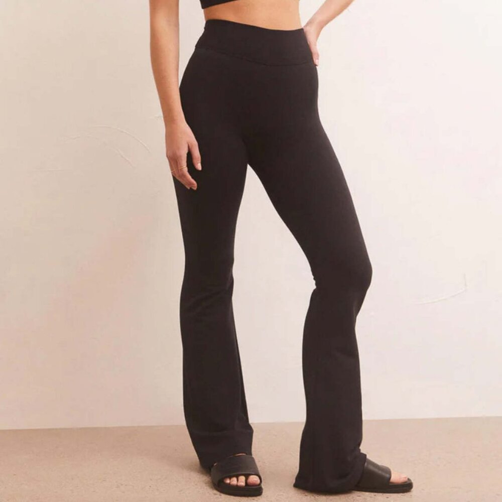 Z Supply Everyday Flare Pant - Black Size XS